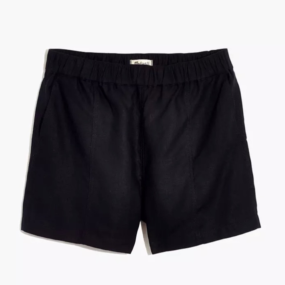 Madewell Linen-Blend Easy Pull-On Shorts